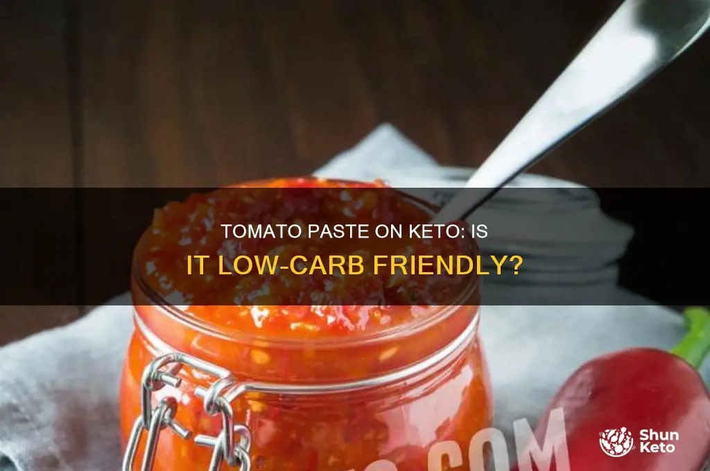 can you have tomato paste on a keto diet