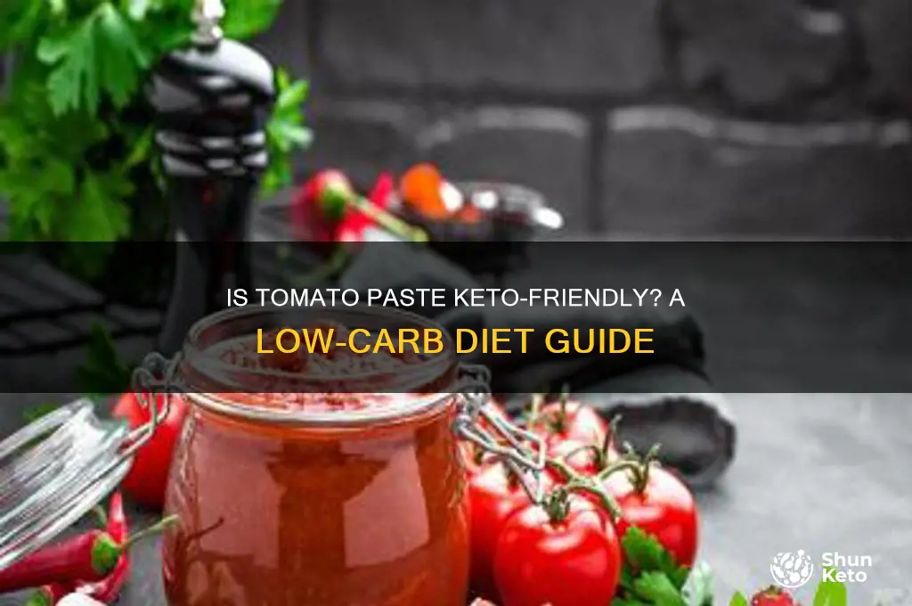 can you have tomato paste on keto