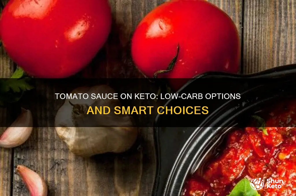 can you have tomato sauce on keto