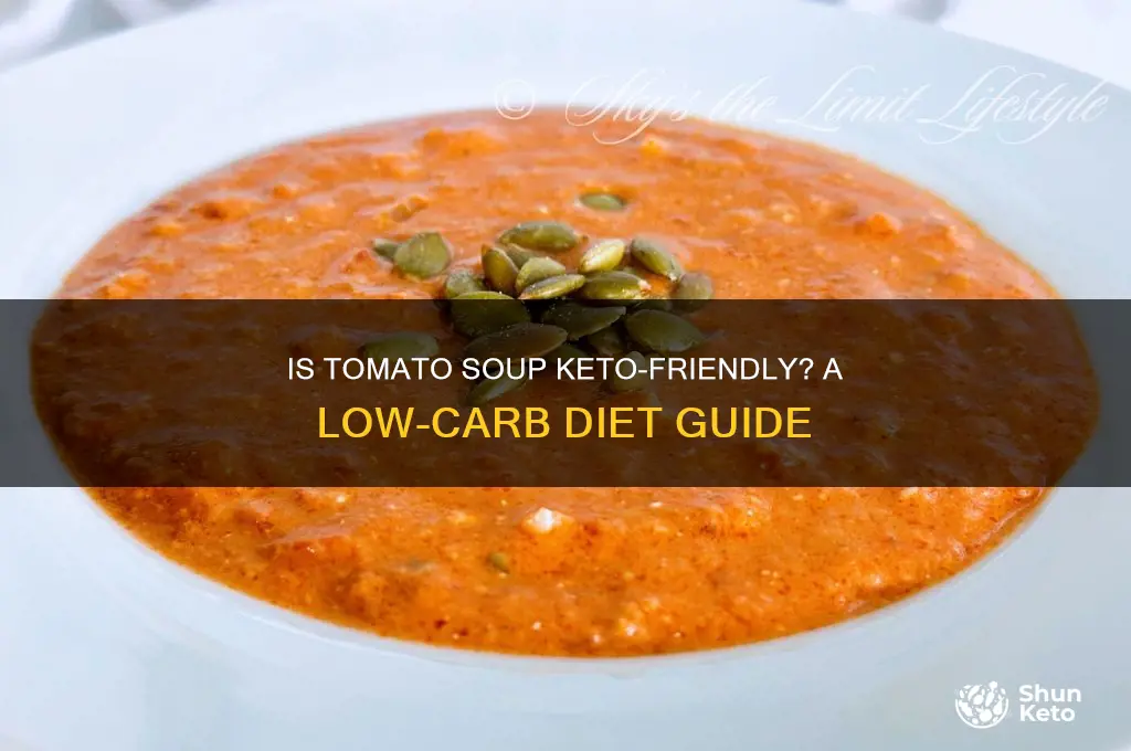 can you have tomato soup on a keto diet