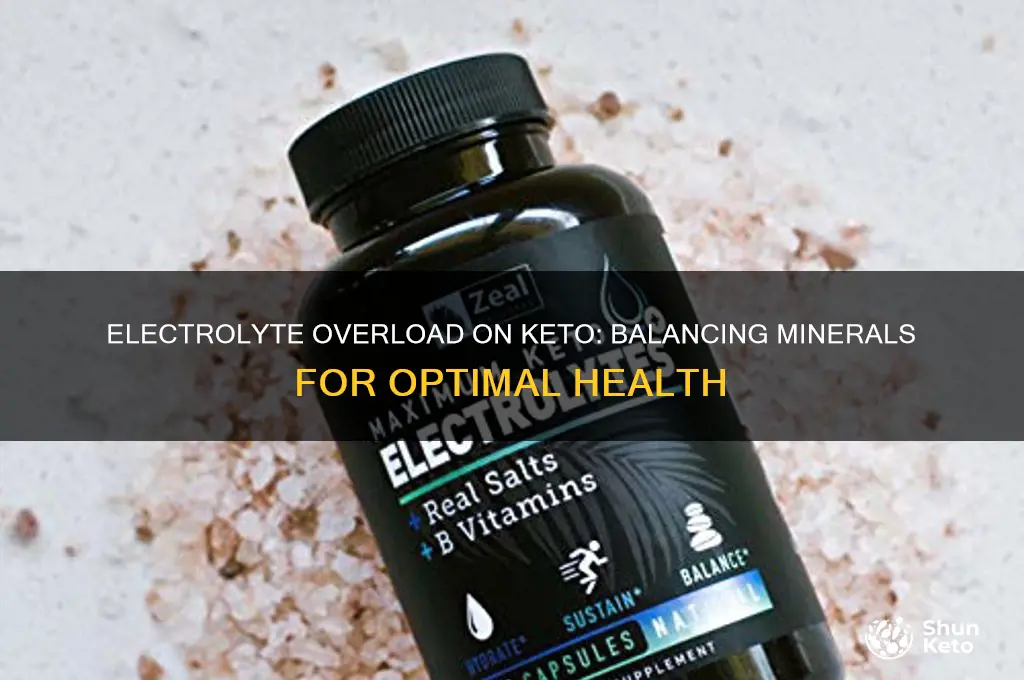 can you have too many electrolytes on keto