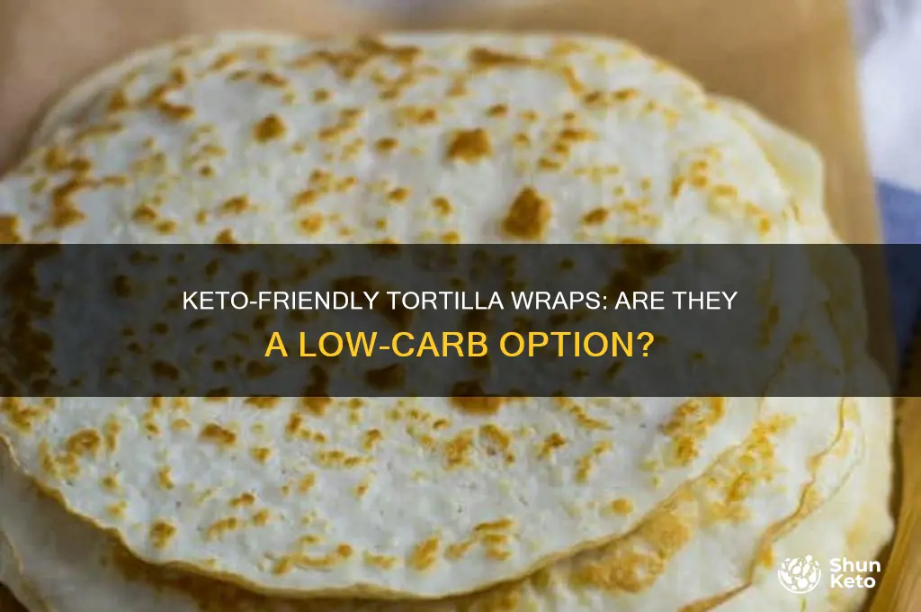 can you have tortilla wraps on keto
