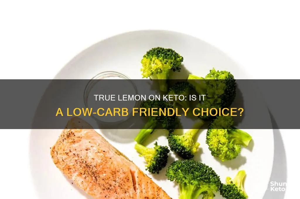 can you have true lemon on keto