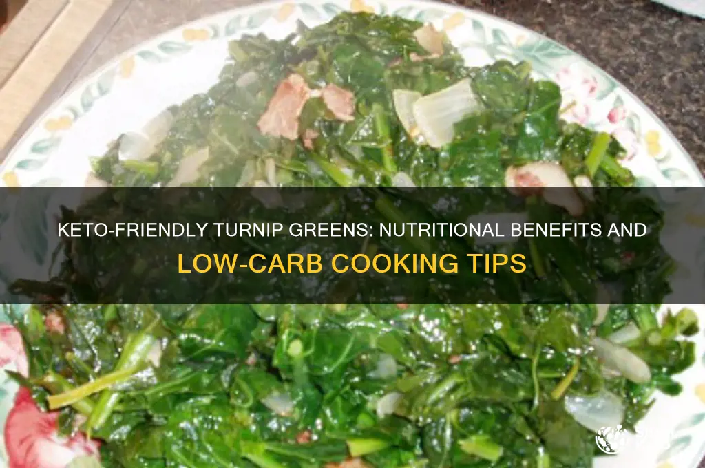 can you have turnip greens on the keto diet