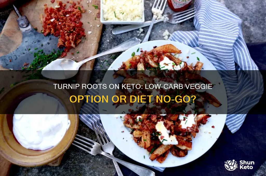can you have turnip roots on keto
