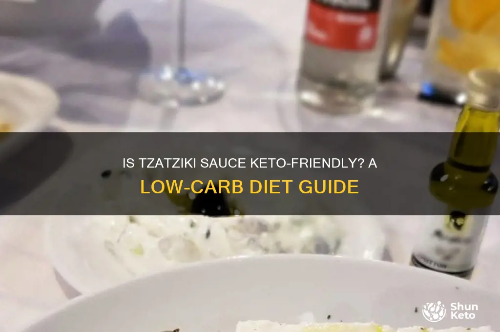 can you have tzatziki sauce on keto