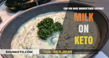 Is Unsweetened Coconut Milk Keto-Friendly? A Diet Guide