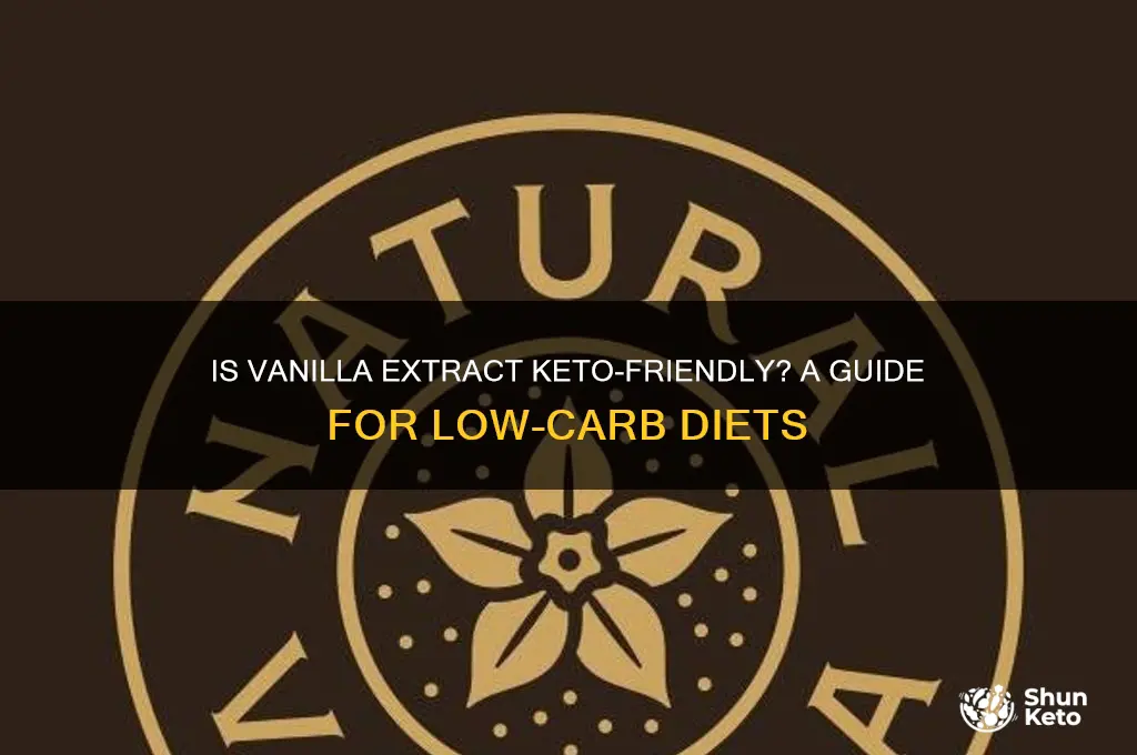 can you have vanilla extract on keto diet
