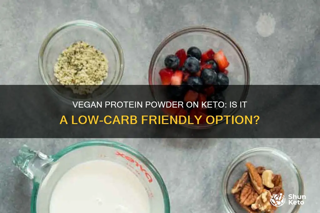 can you have vegan protein powder on keto