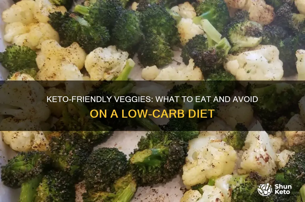 can you have vegetables on keto diet