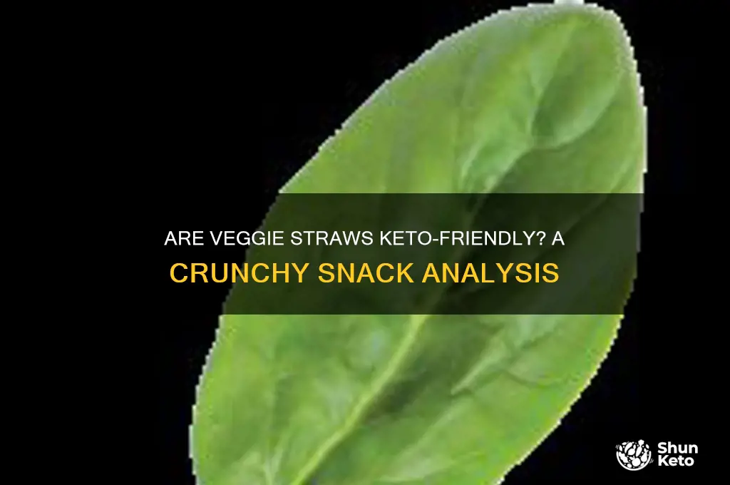 can you have veggie straws on keto