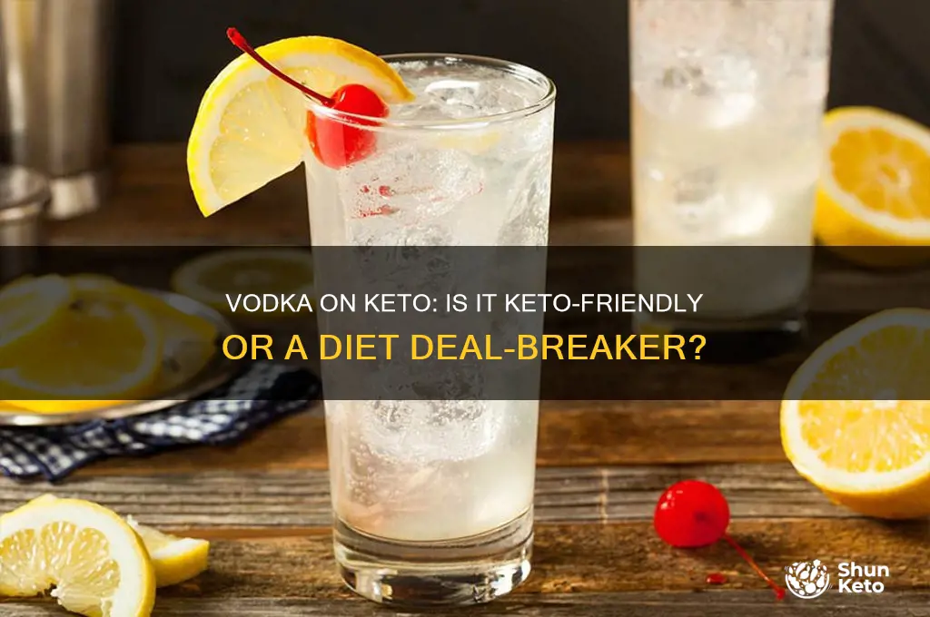 can you have vodka on keto