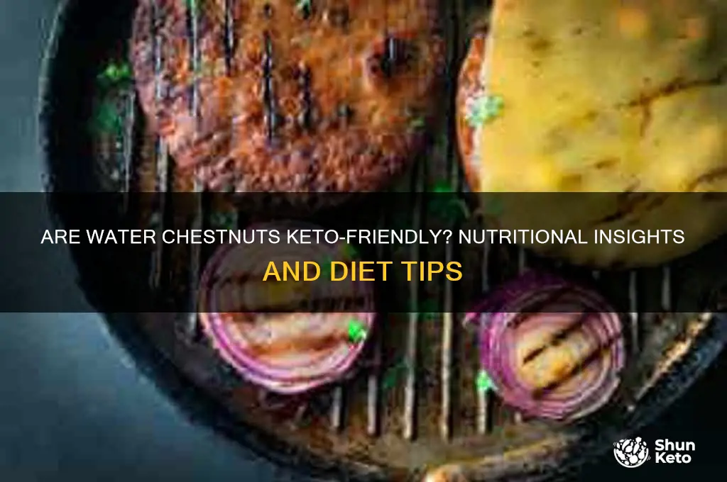 can you have water chestnuts on keto