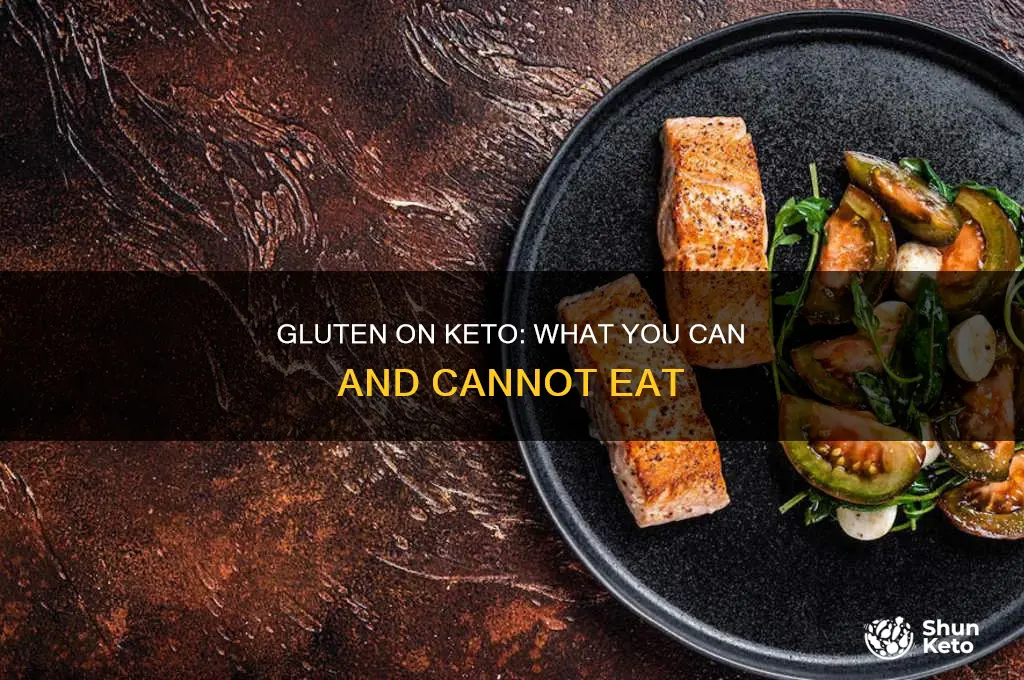 can you have what gluten on keto