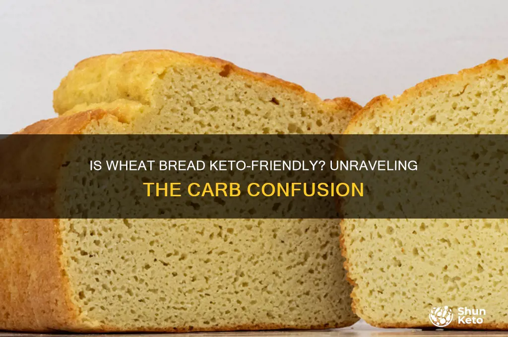 can you have wheat bread on keto