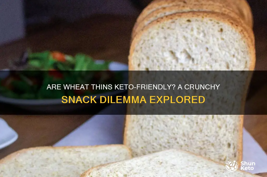 can you have wheat thins on keto