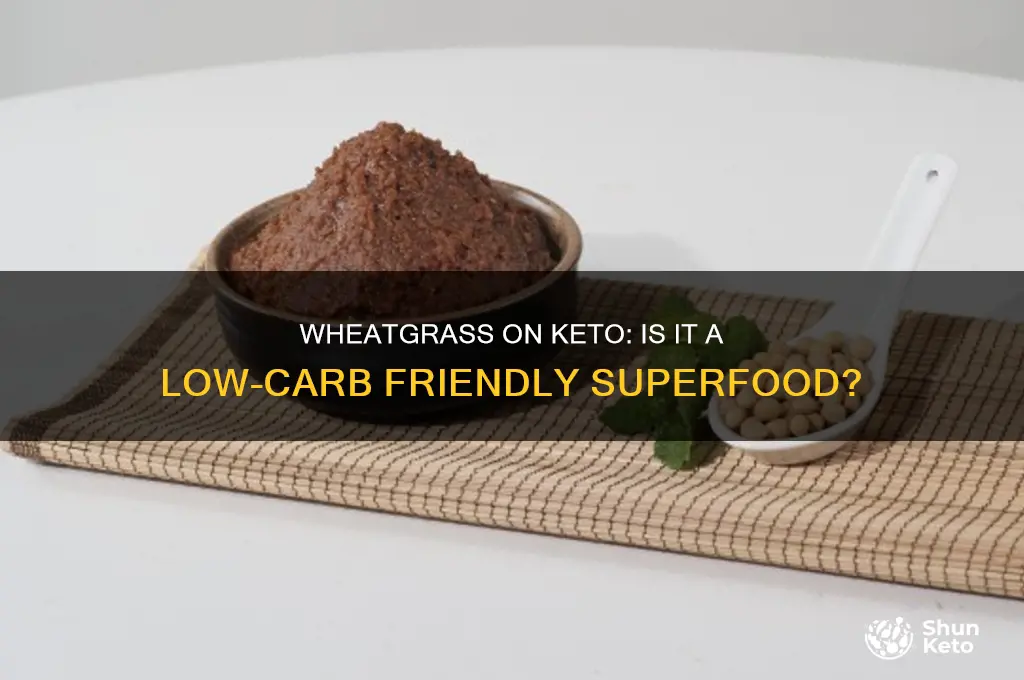 can you have wheatgrass on keto