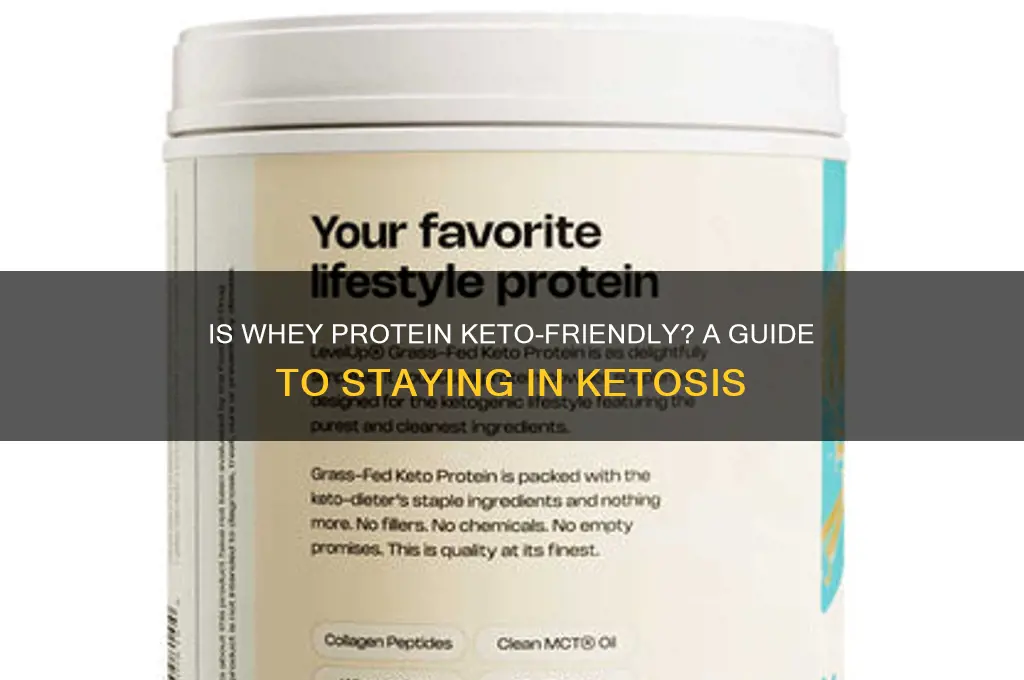 can you have whey on keto