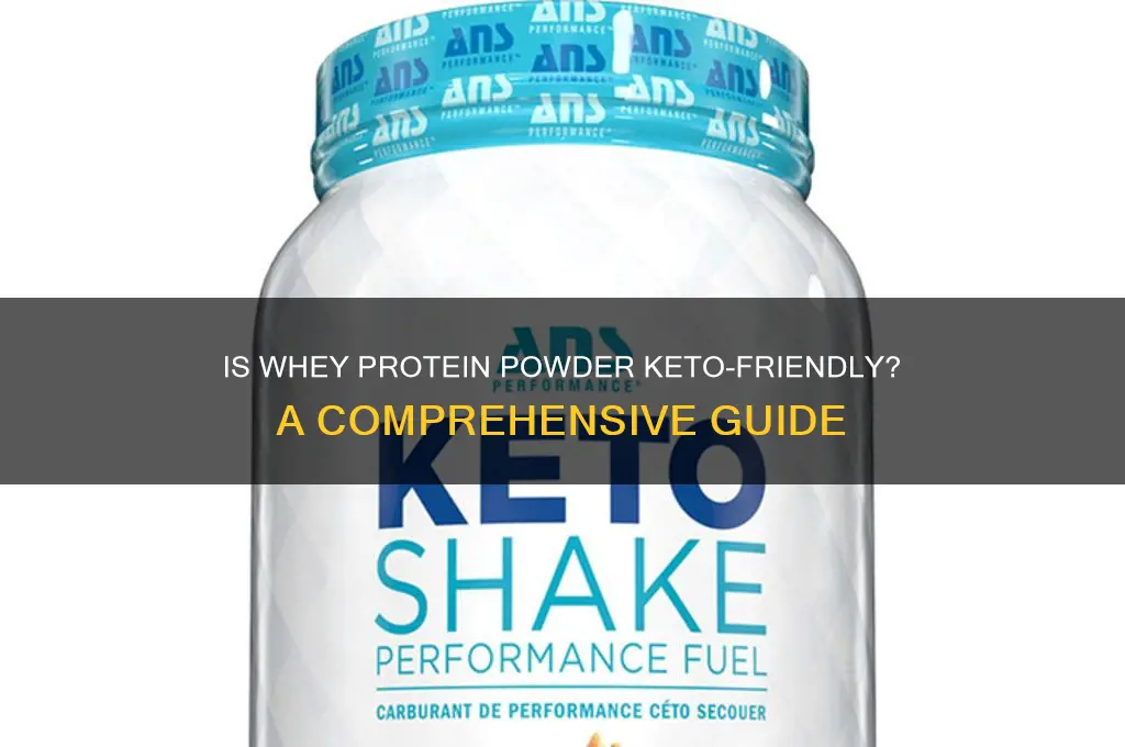 can you have whey protein powder on keto