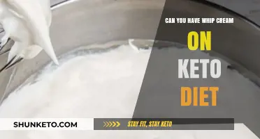 Is Whipped Cream Keto-Friendly? A Low-Carb Diet Guide