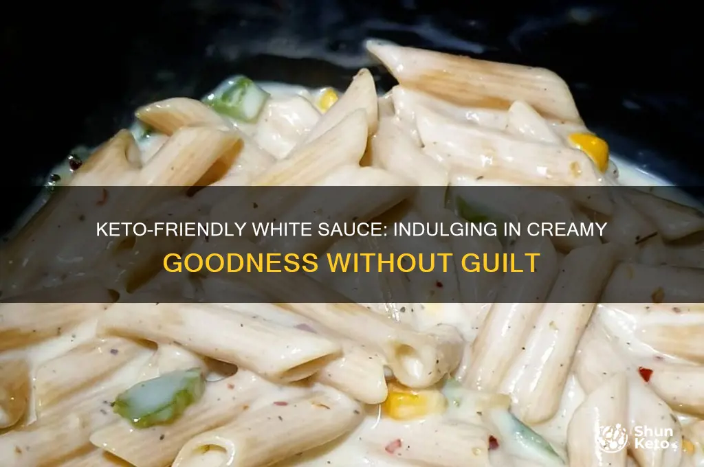 can you have white sauce on keto