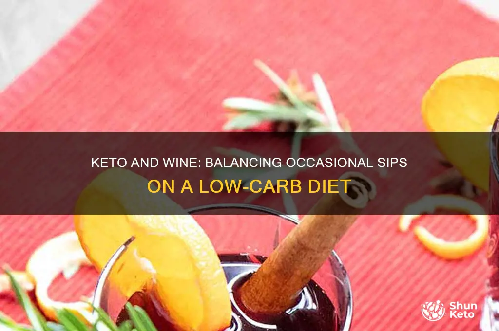 can you have wine occasionally with a keto diet
