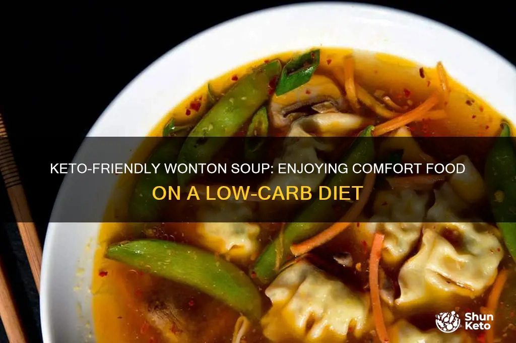 can you have wonton soup on keto