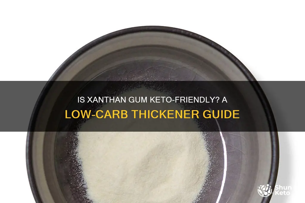 can you have xanthan gum on keto