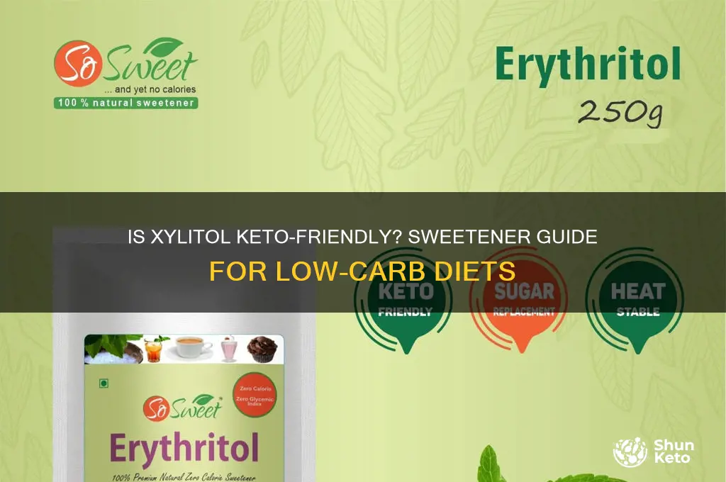can you have xylitol on keto