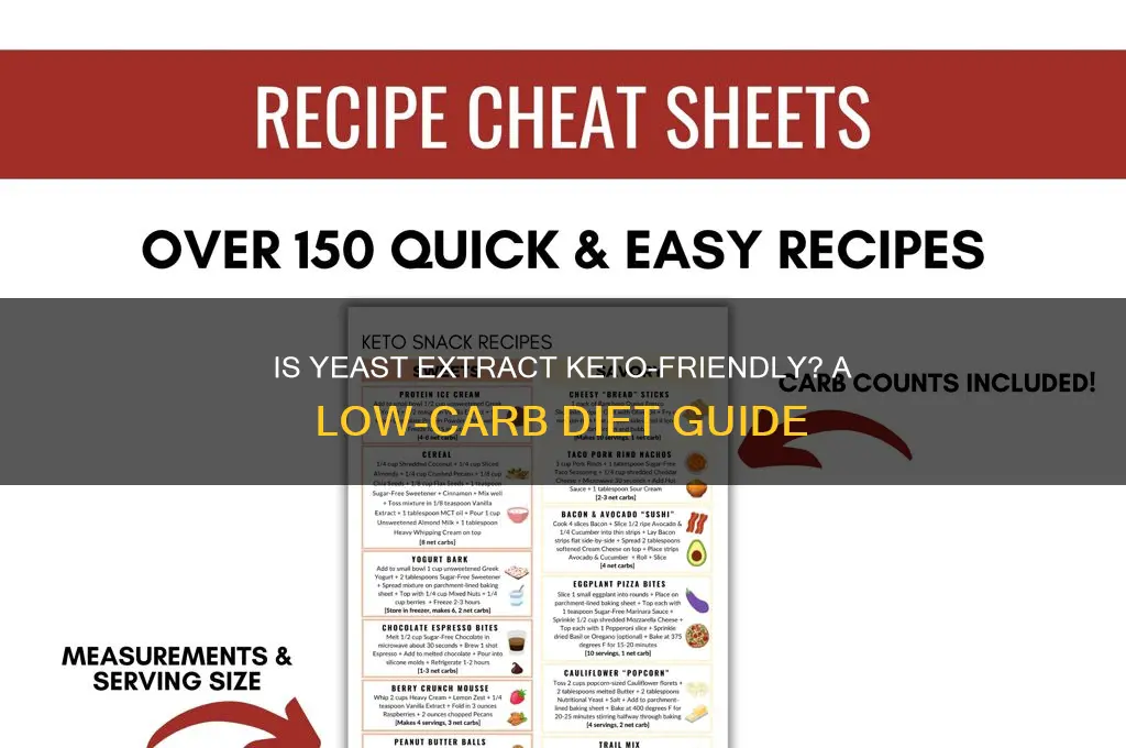 can you have yeast extract on keto
