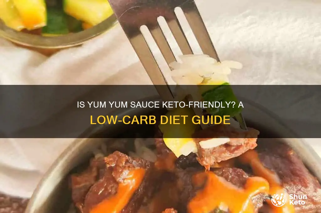 can you have yum yum sauce on keto