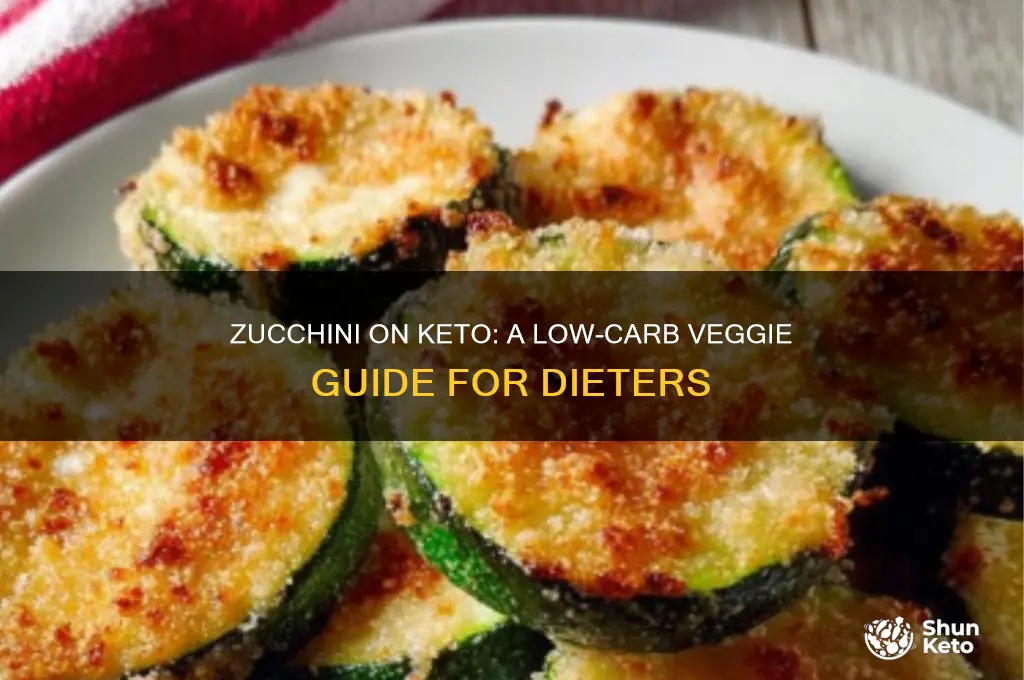 can you have zucchini on keto