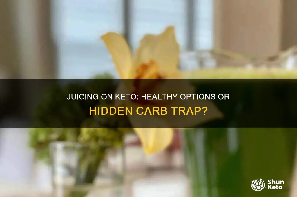can you juice while on keto