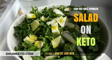 Keto-Friendly Kale Spinach Salad: Healthy, Low-Carb, and Delicious Recipe