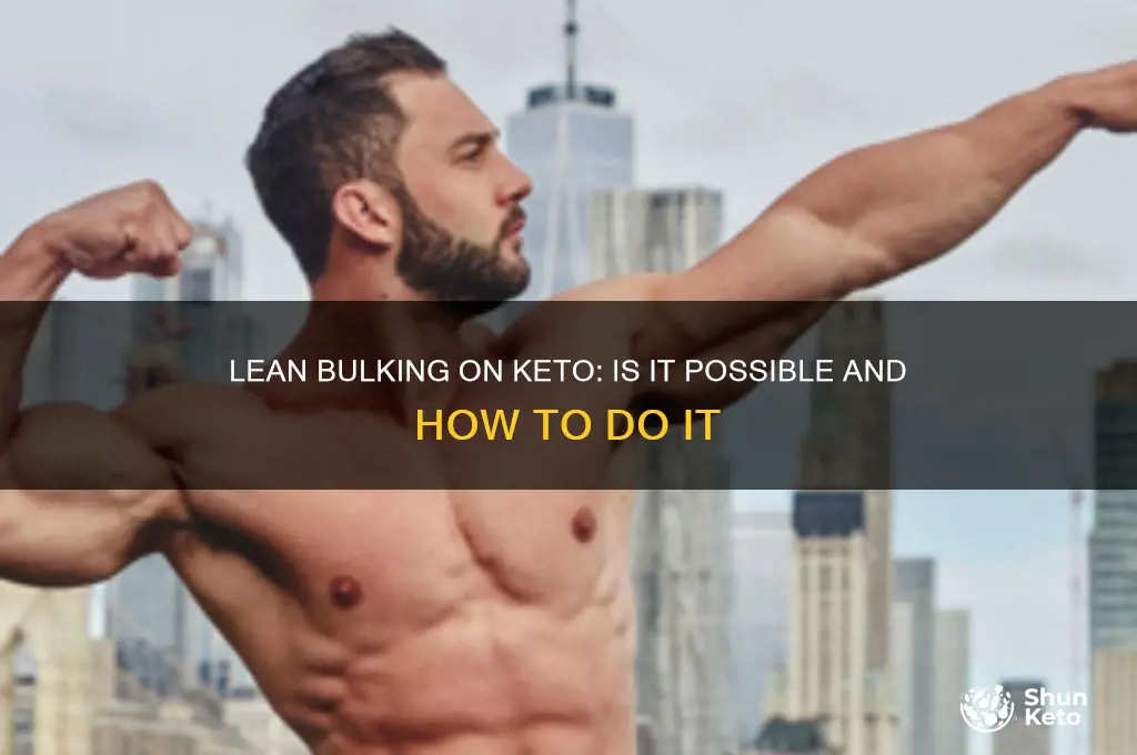 can you lean bulk on keto