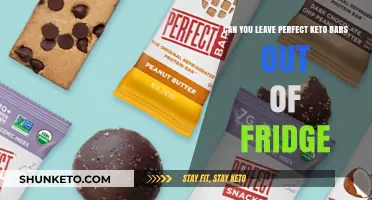 Can Perfect Keto Bars Stay Fresh Outside the Fridge?