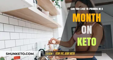 Is Losing 15 Pounds in a Month on Keto Realistic?