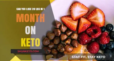 Is Losing 20 Pounds in a Month on Keto Realistic?