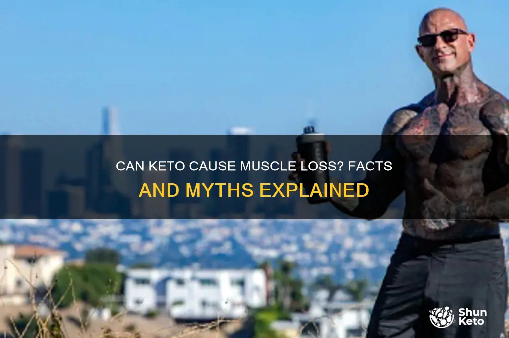 can you lose muscle mass on keto
