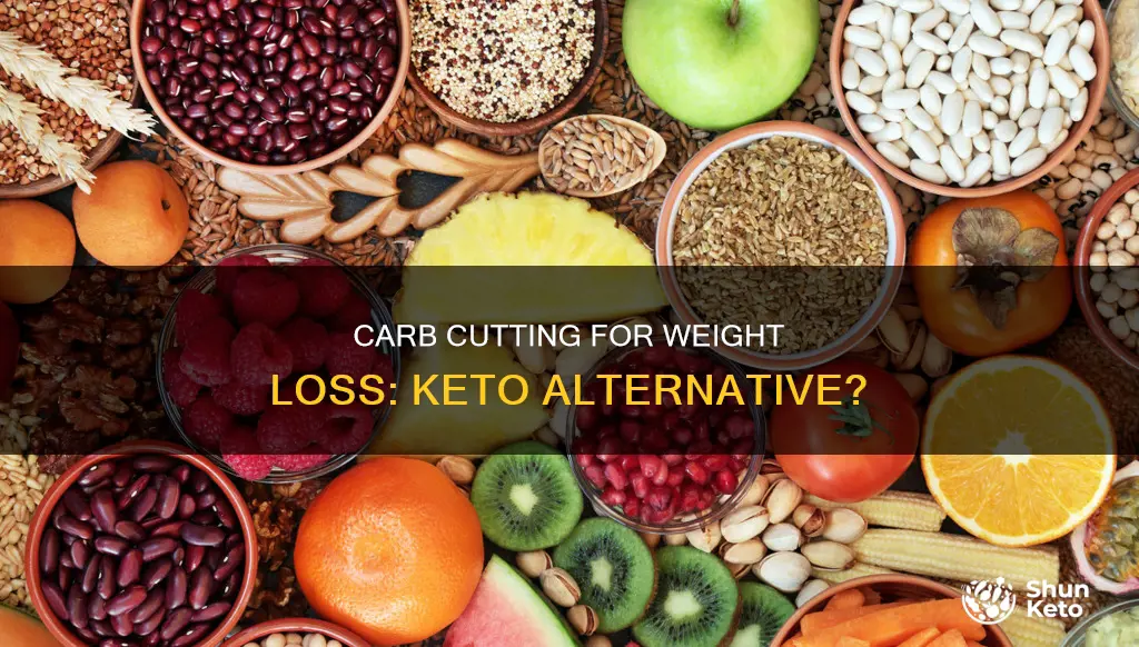 can you lose weight by cutting carbs but not keto