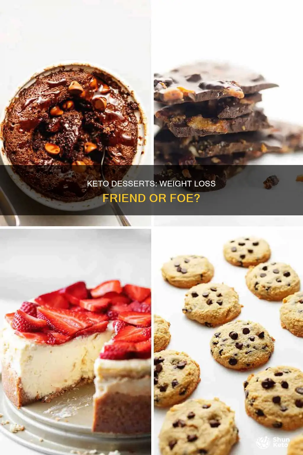 can you lose weight if eating keto desserts