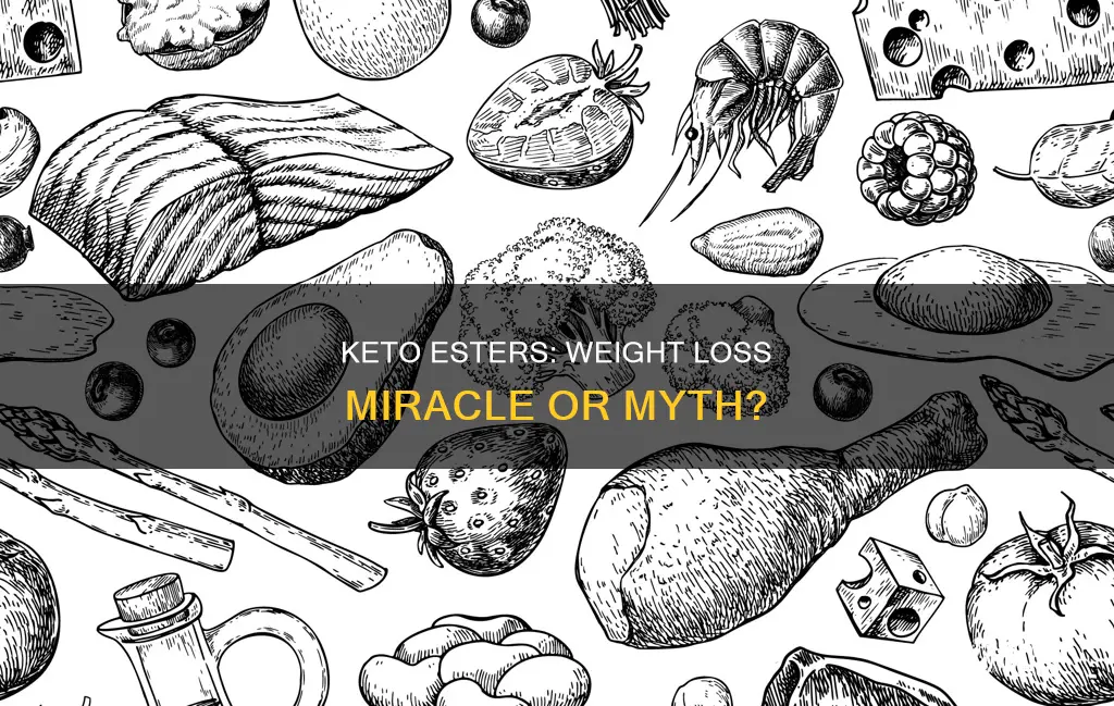 can you lose weight taking keto esters