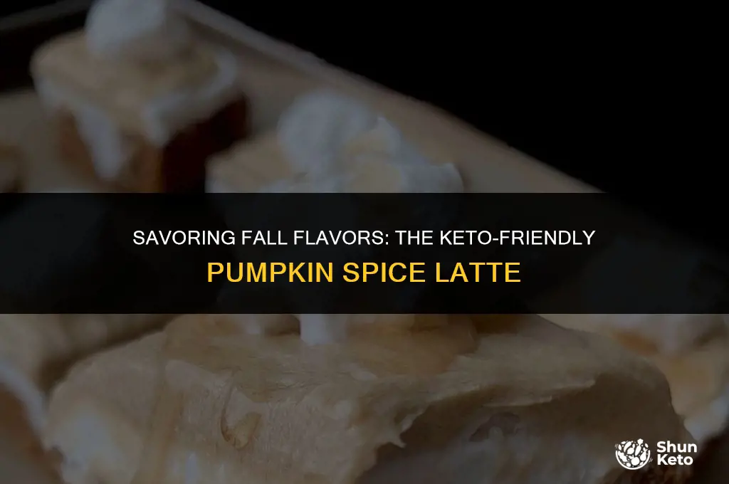 can you make the pumpkin spice latte keto friendly