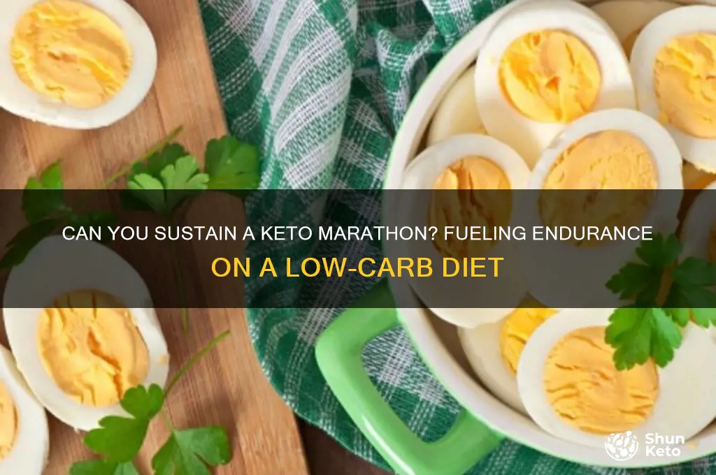 can you marathon keto