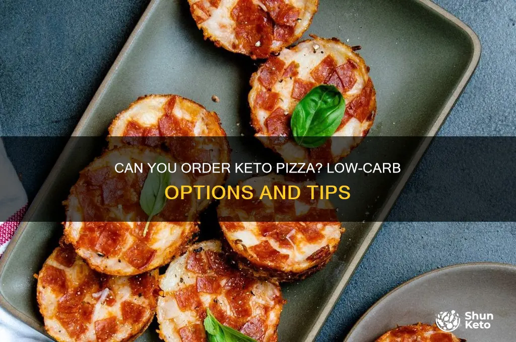 can you order keto pizza