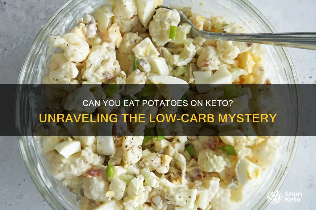 can you potatoes on keto