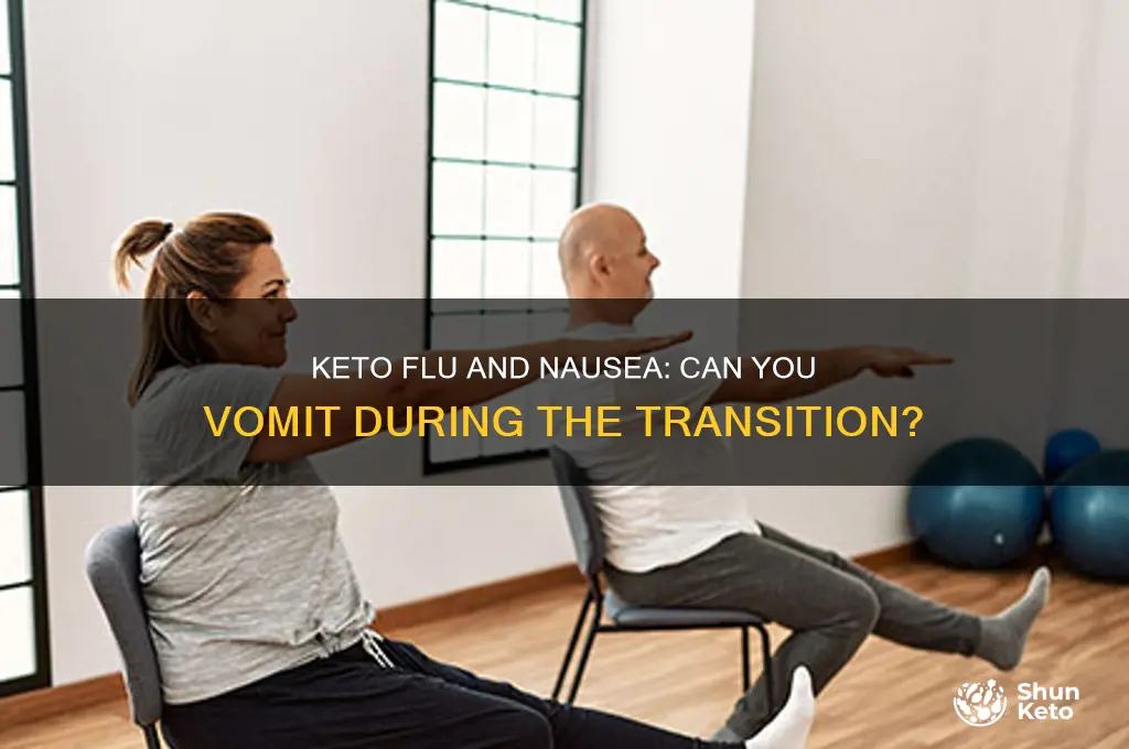 can you puke while having the keto flu