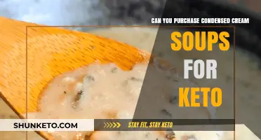 Keto-Friendly Condensed Cream Soups: Are They Available for Purchase?