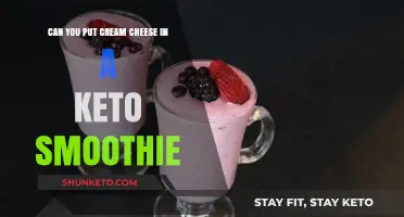 Cream Cheese in Keto Smoothies: A Low-Carb, High-Fat Twist
