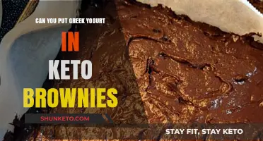 Keto Brownies with Greek Yogurt: A Healthy Twist or No-Go?
